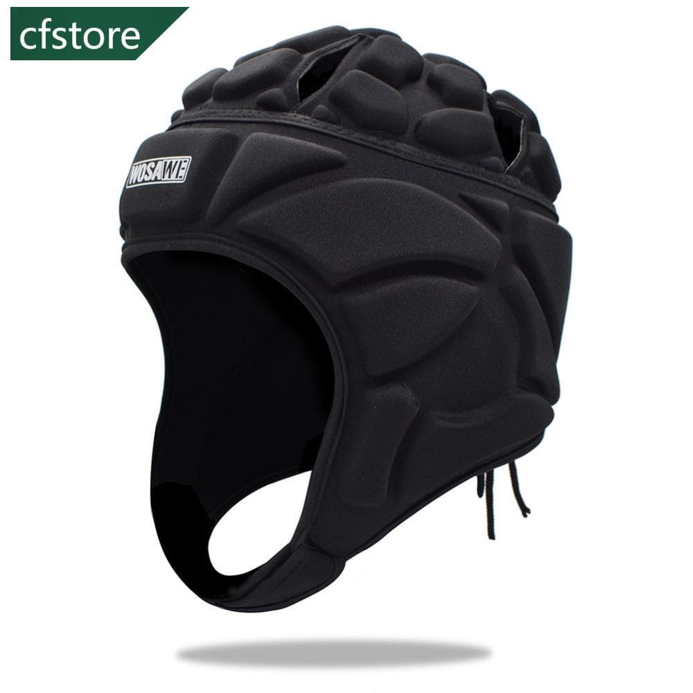 1Pc EVA Ajustável Anti-Colisão Choque-Absorção De Capacete De Esqui Goleiro Rugby Equipamento De Proteção Esportiva C1F9