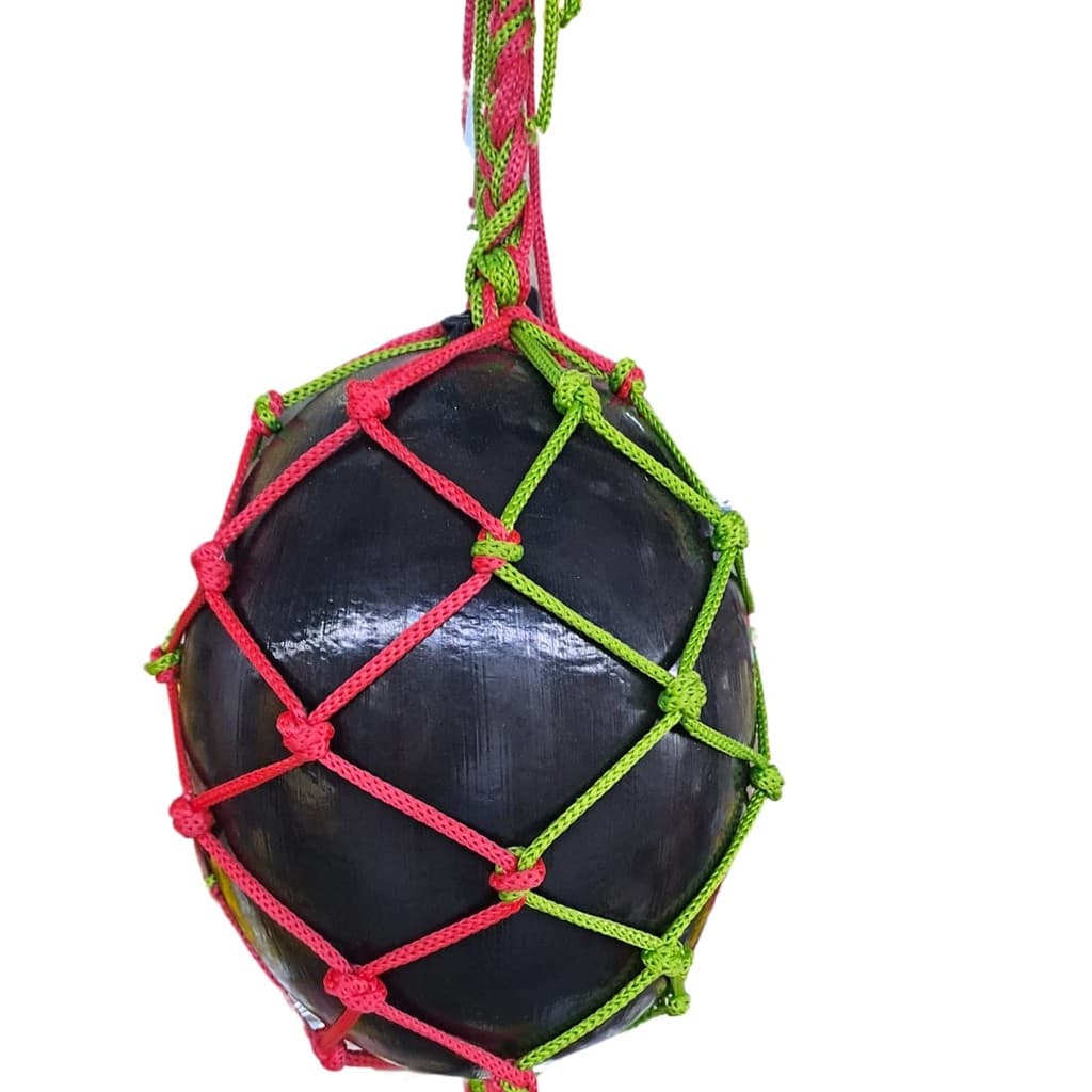 Bola p bate bola(acessório p/fant.clovis)c/rede.