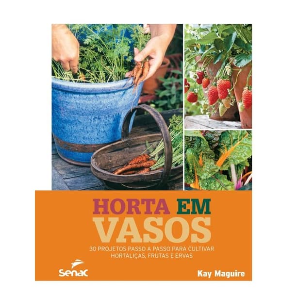 Livro - Horta Em Vasos
