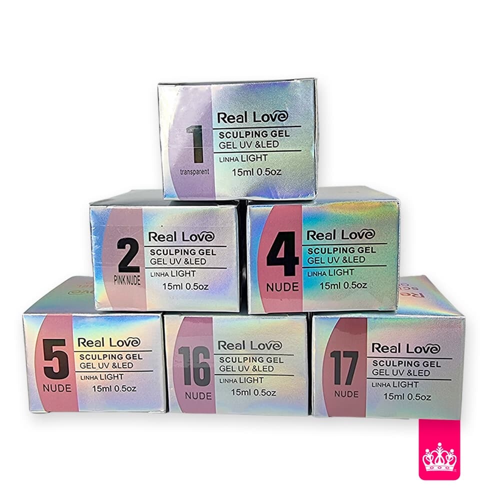 Gel Sculpting 15ml - Linha Light - Real Love
