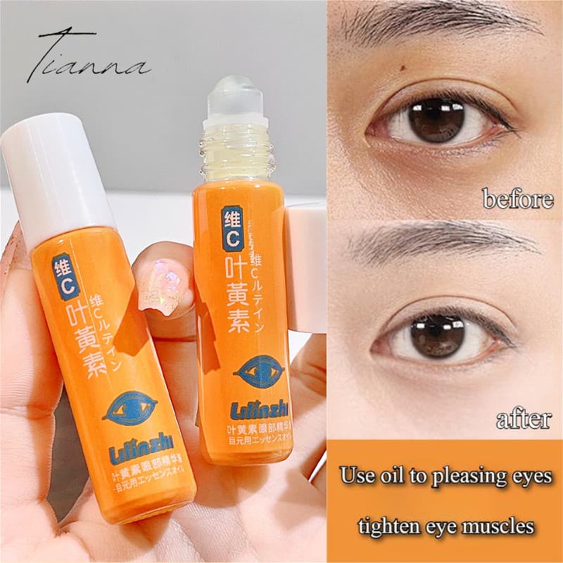 Óleo De Essência Para Os Olhos De Luteína Hidratante , Reafirmante , Antirrugas , Clareador De Olheiras