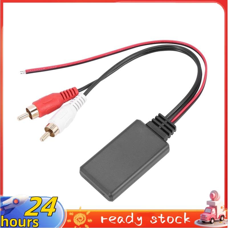 Adaptador De Música Rca Aux Cabo De Áudio Para Módulo Bluetooth Universal Sem Fio Carro