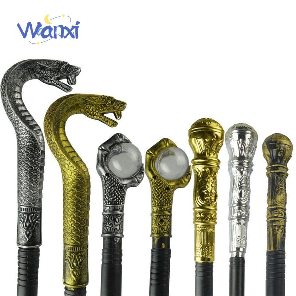 WANXI Trajes Bengala , Alça Redonda Cetro Rei Varinha De Halloween , Royal King