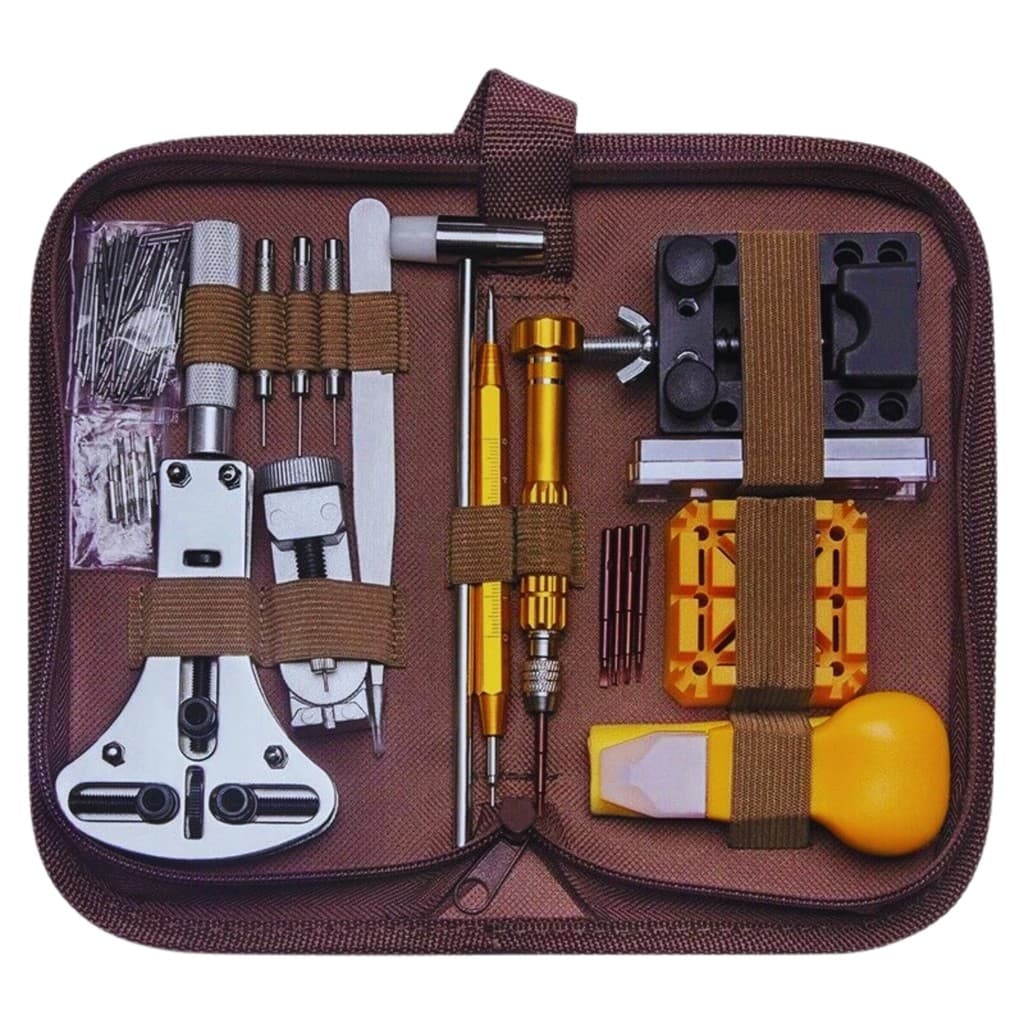 Kit Ferramentas premium Manutenção Reparo de Relógios Multifuncional - chave 58mm