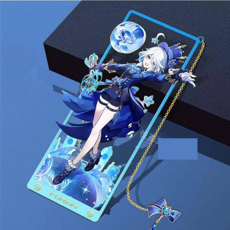 Anime Focors Furina Raiden Shogun Yae Miko Zhongli wanderer Keqing Xiao Hu Tao Nahida Bullet Journaling Marcadores De Me