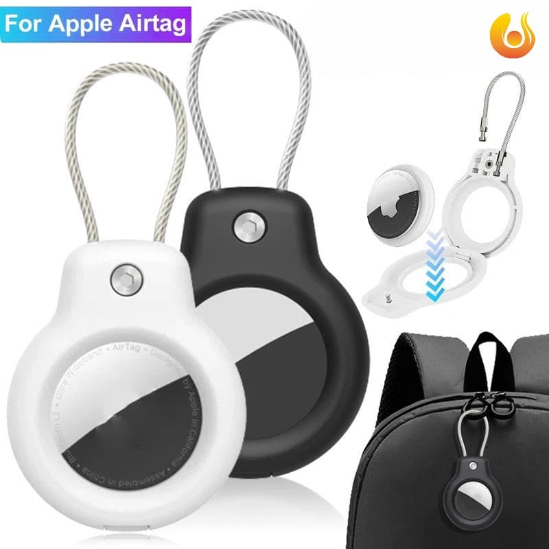 Capa Protetora Segura E Prática Para Rastreador GPS/Alta Qualidade À Prova D'água Multifuncional De Fivela Airtag