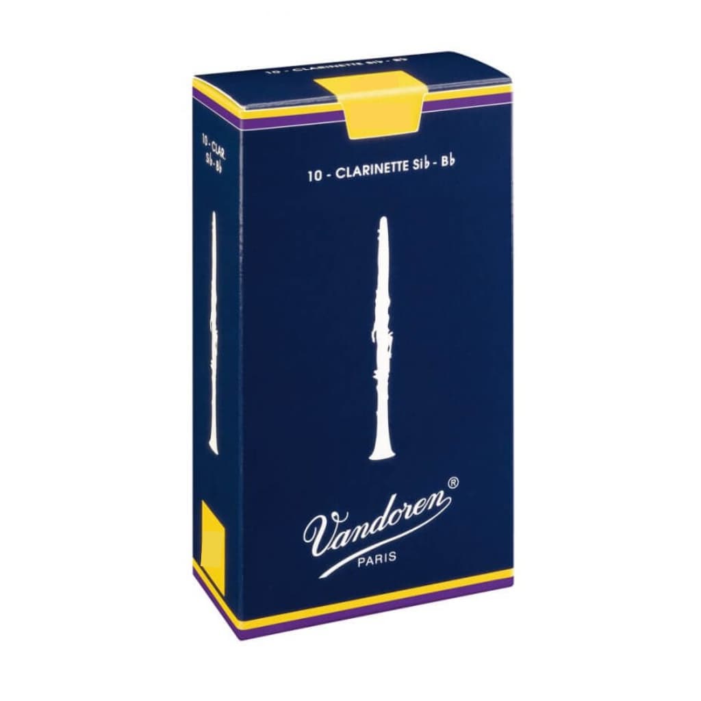 Palheta Reed para Clarinete em Si Bemol Vandoren Tradicional Unidade