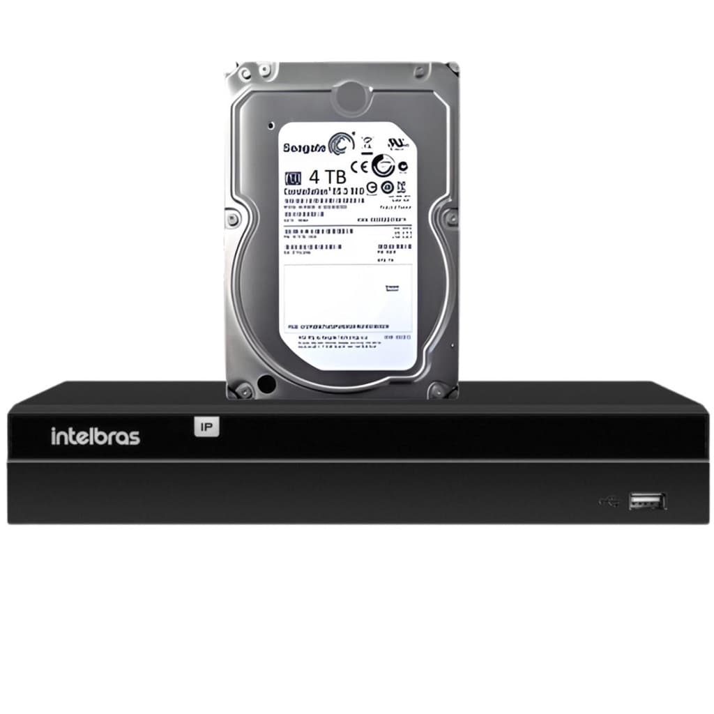 NVD Multi Hd Intelbras 1404 C/HD 4TB