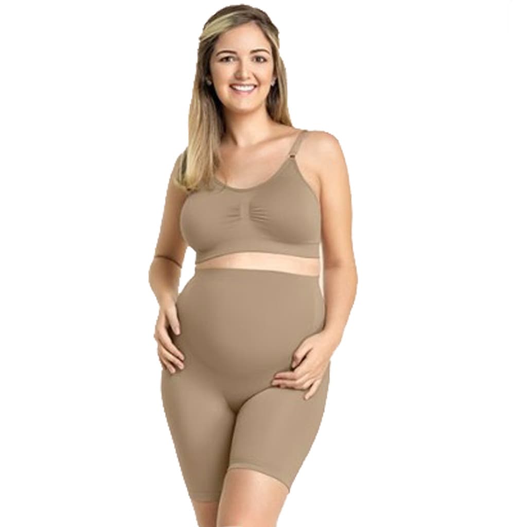 Bermuda para Gestante Maternity Sem Costura Zee Rucci - ZR0210002