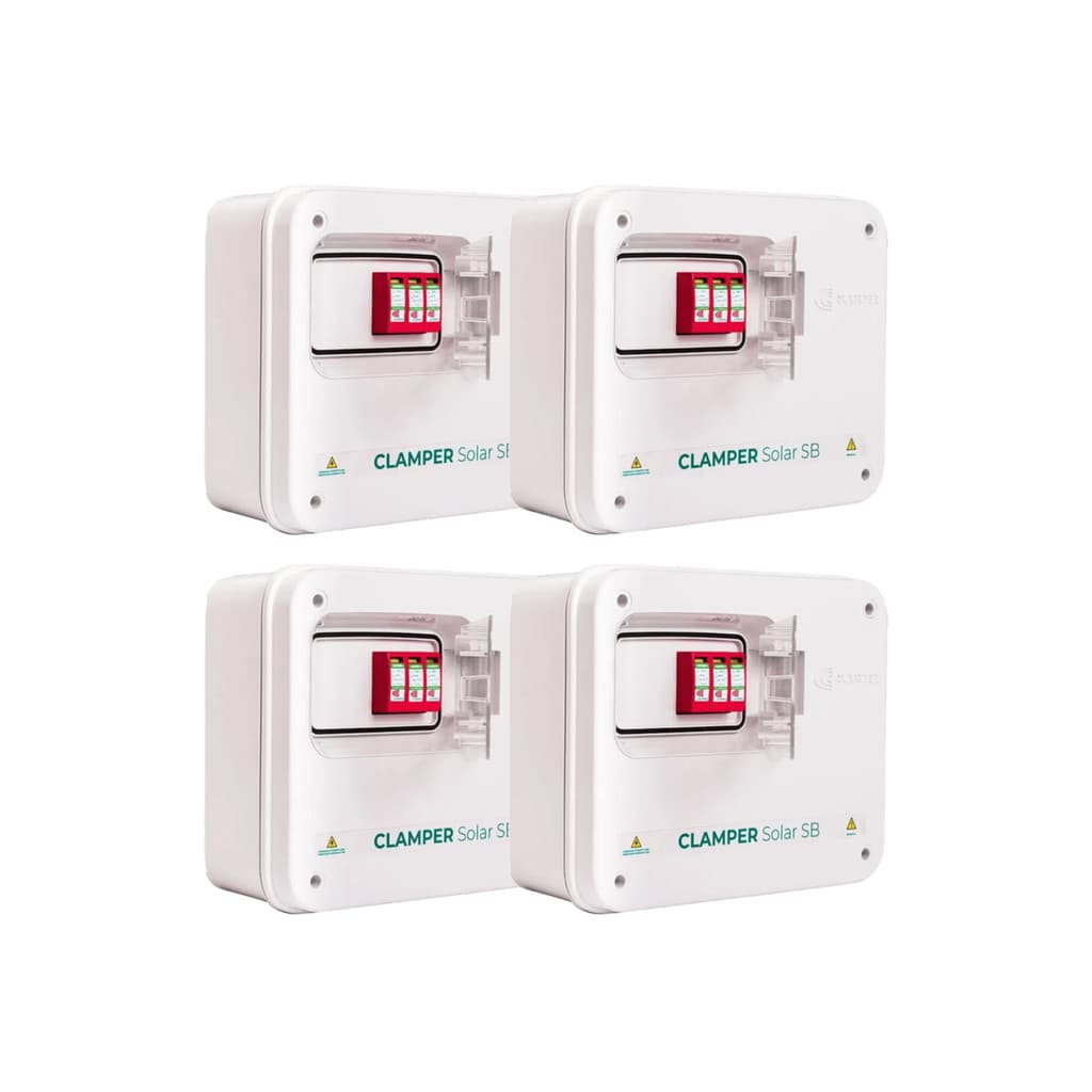 Kit com 4 String Box Solar 2E/1S 1040V 20A 1 Chave