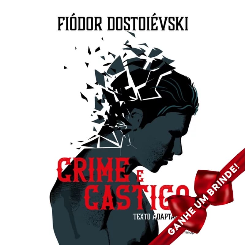 Livro Crime e castigo Fiódor Dostoiévski Principis Literatura Inteligência Emocional Auto Ajuda