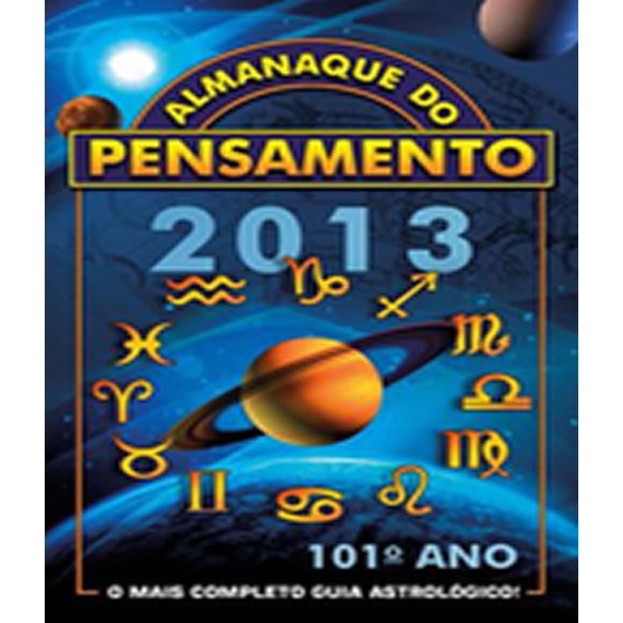 ALMANAQUE DO PENSAMENTO   2013