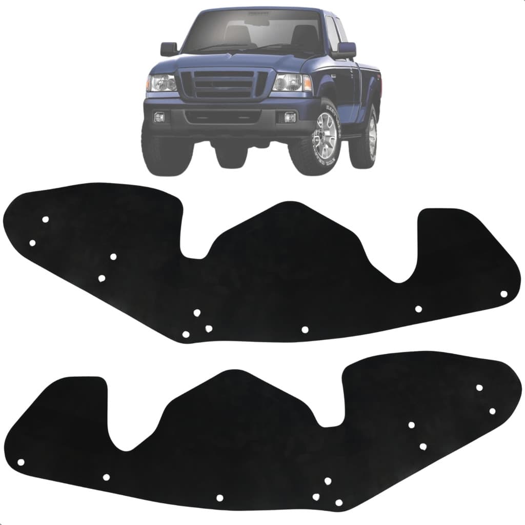 Guarda Pó Ranger 2007 2008 Até 2010 2011 Dianteiro Para-Lama