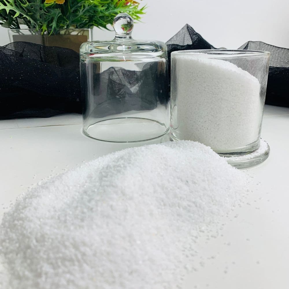 Areia Colorida Branca 500g Casamento Decoração Artesanato Artes Jardins Outros