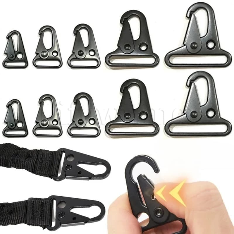 1 Peça Chaveiro De Cinto De Alta Resistência Anel De Suspensão-Fivelas De Gancho De Bolsa-Fivela De Mosquetão Hawkbill N