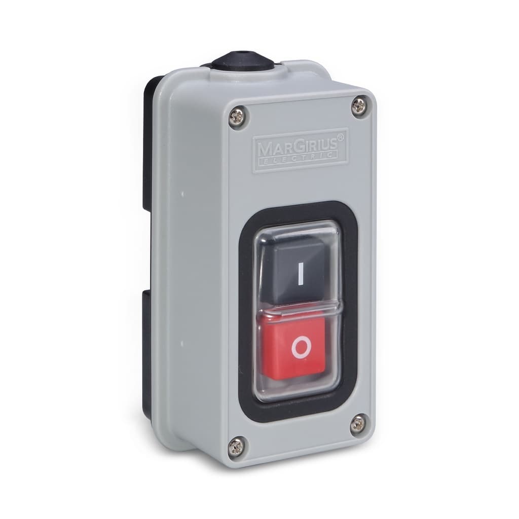 Chave p Motor Bipolar Tecla CS-103 30a IP65 com Passa Cabo