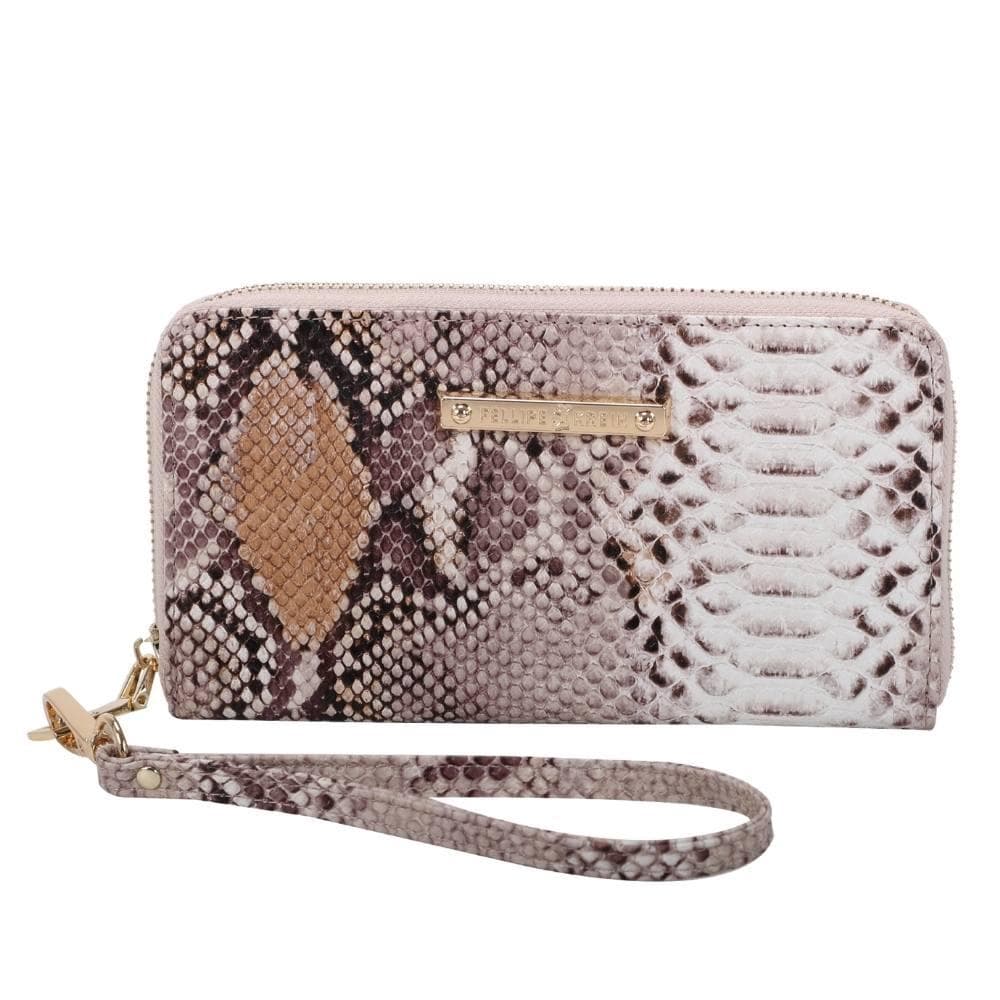 Carteira Ziper Grande Fellipe Krein Ss23 Fk646 - Marrom