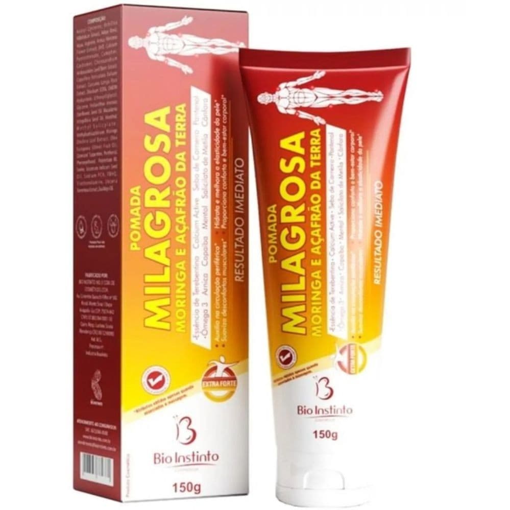 Pomada Desodorante Massageadora 150g - Bio Instinto