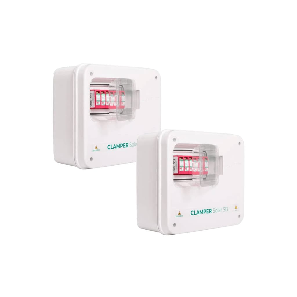 Kit com 2 String Box Solar Clamper 4E/2S 1040V 20A (4D)