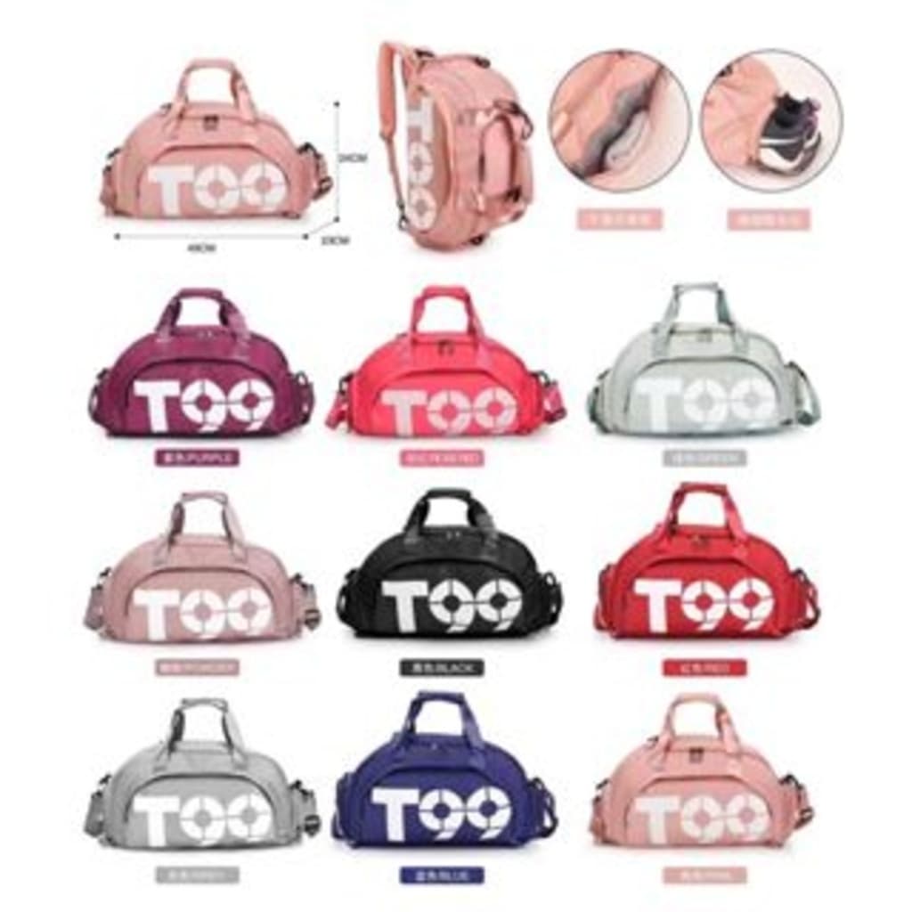 Bolsa Mala Esportiva Mochila Costa Transversal Fitness Treino Futebol Academia impermeável  FANG