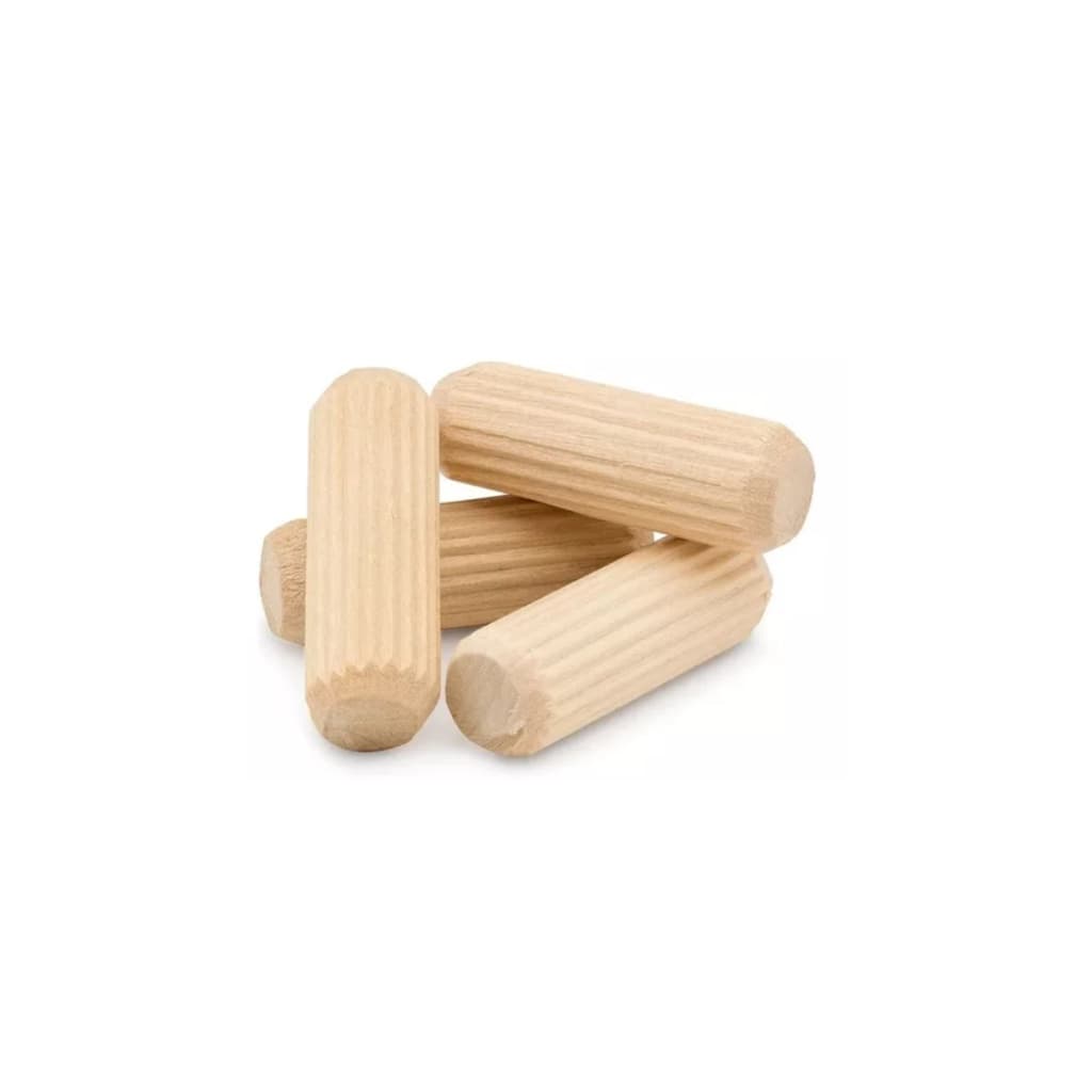 Sas Plastic Cavilha de Madeira 6x30 100UN Para Móveis Marcenaria