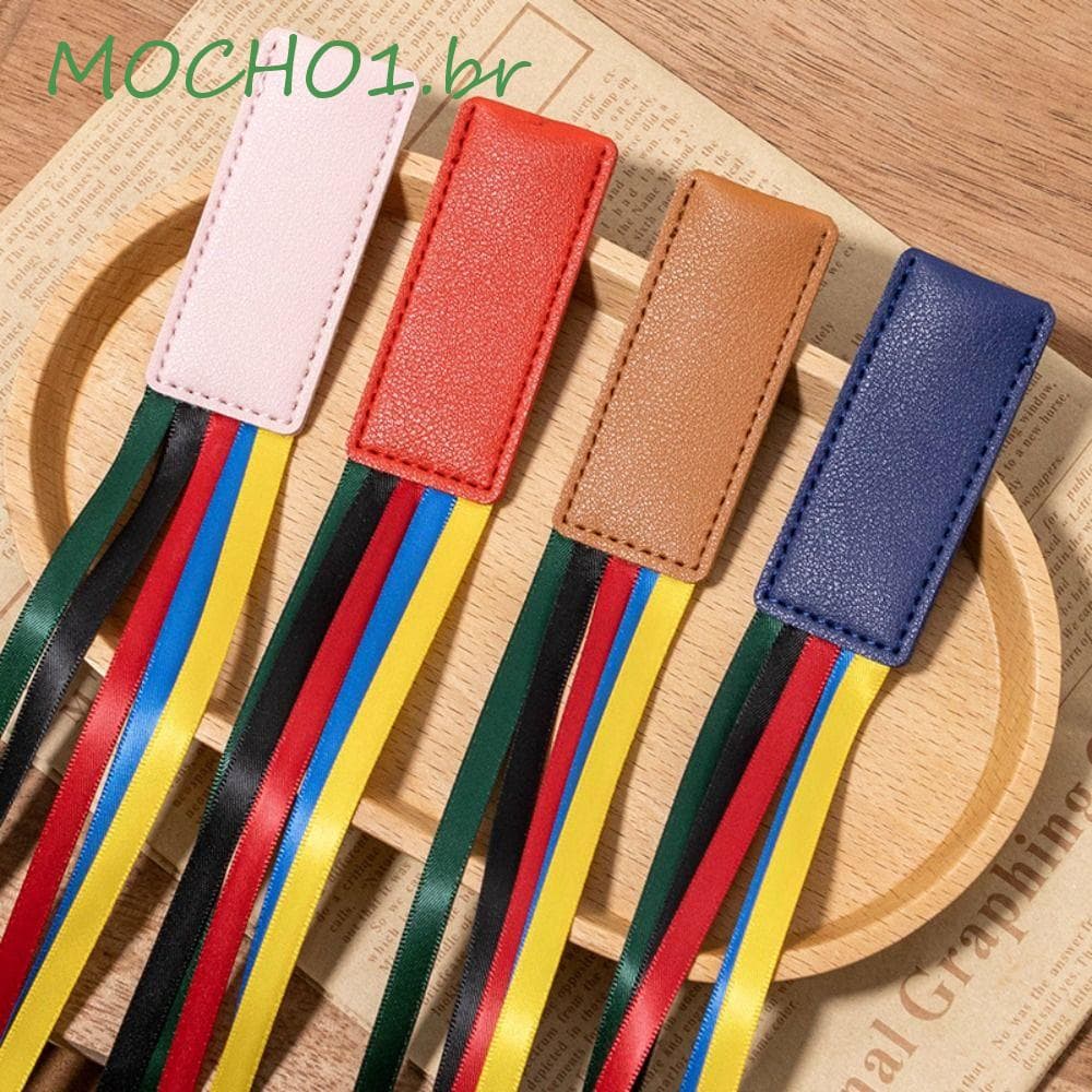 Marcador MOCHO1 Com Fitas , De Leitura , Marca De Paginação , Classificador De Livro , Feito À Mão