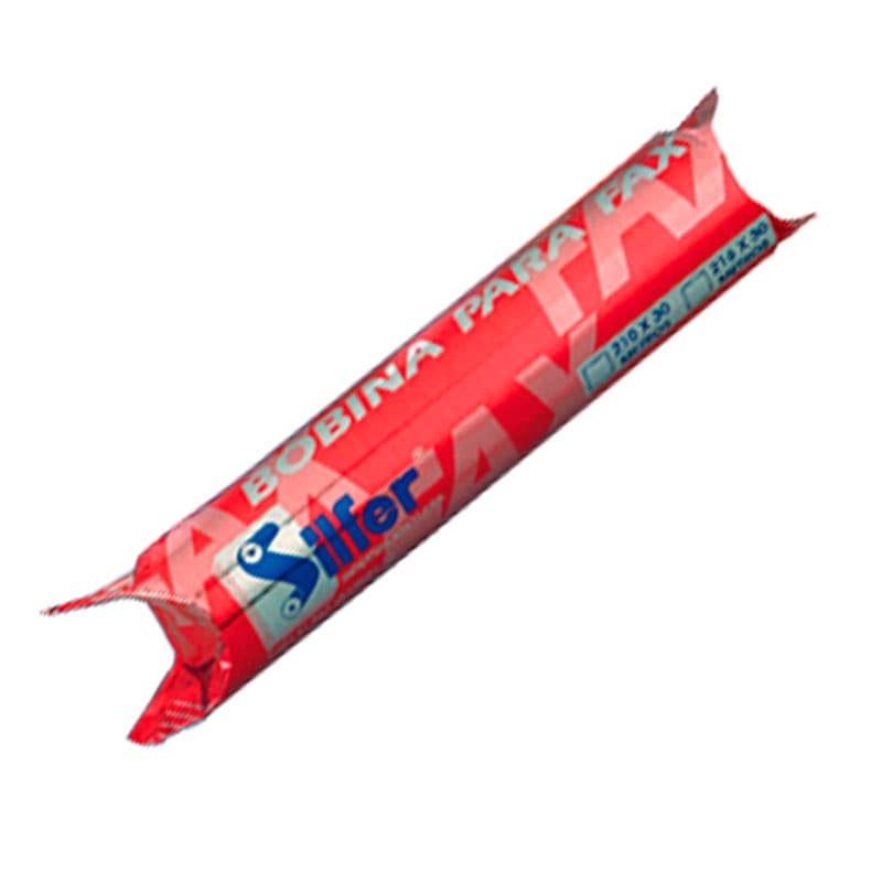 Bobina para fax 215mmx30m Termocopy Silfer