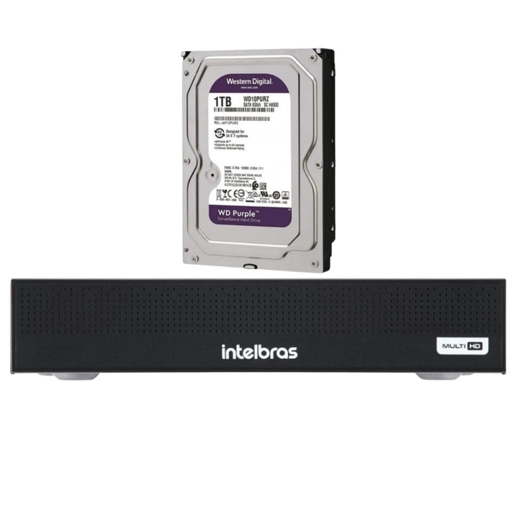 Dvr Multi Hd Intelbras 4Ch Mhdx 1104-C C/Hd 1TB purple