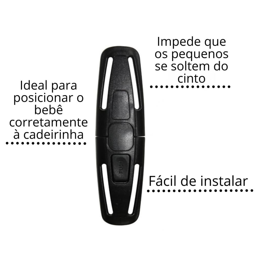 TRAVA CINTO SEGURANÇA INFANTIL BEBE CONFORTO CADEIRINHA