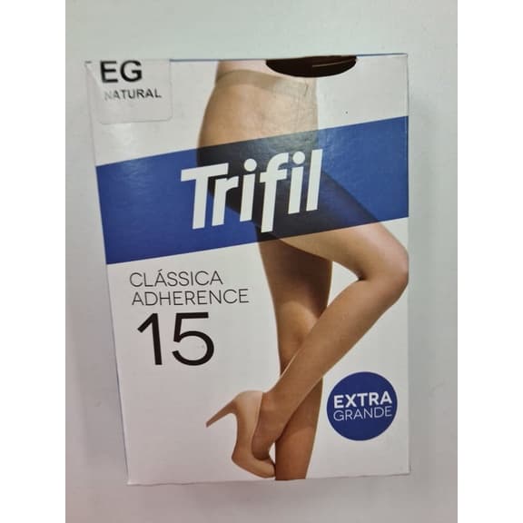Meia Calça Clássica adherence fio 15 Trifil W06394.