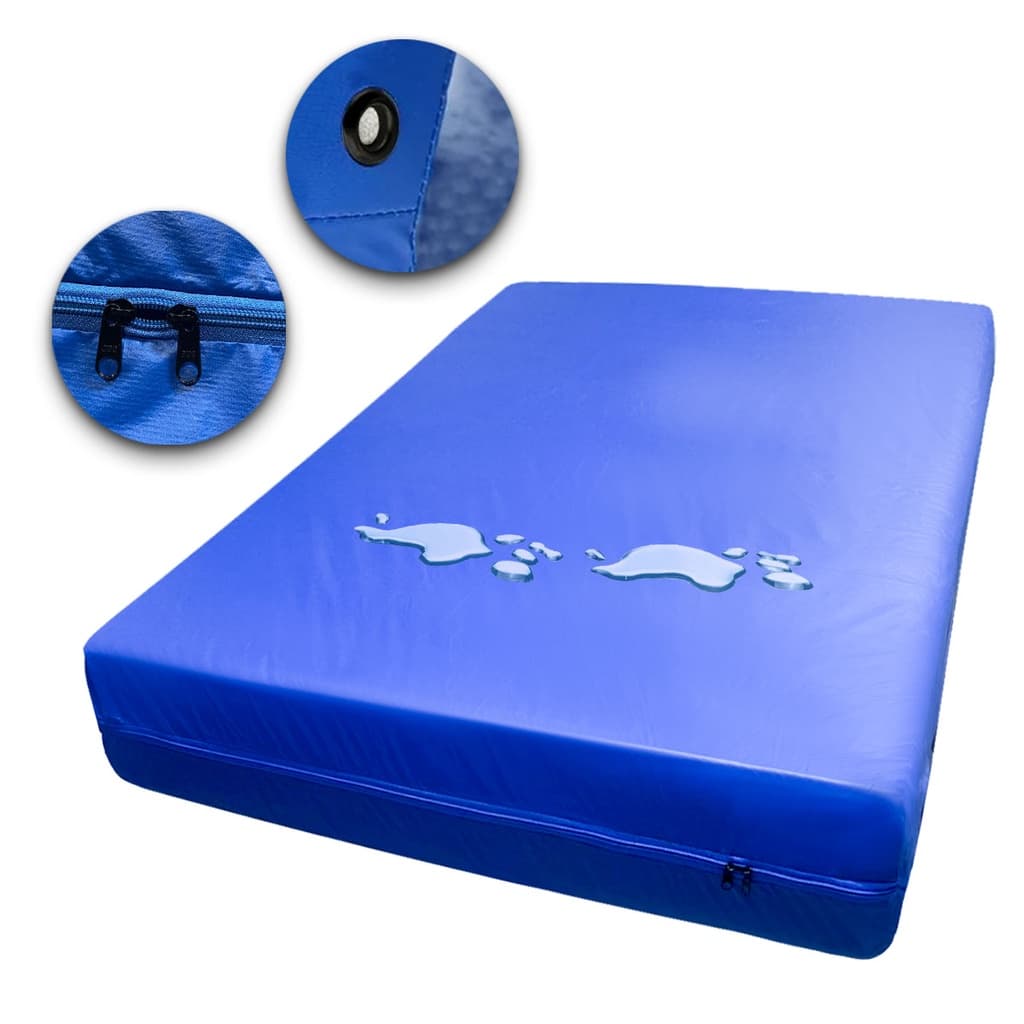 Capa Para Colchão Impermeável Casal Com 2 Ziper Capa Colchão Napa Premium Toque Macio