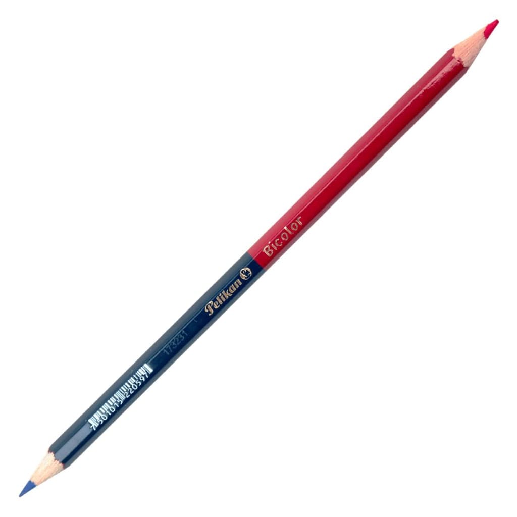 LAPIS DE COR PELIKAN BICOLOR AZUL/VERMELHO 810845