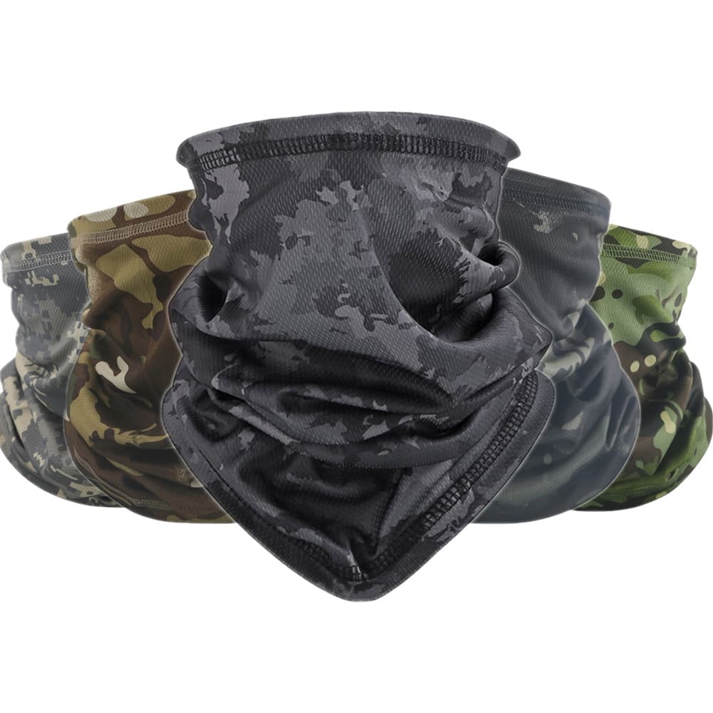 Máscara De Secagem Buff Anti-Pó UV Bandana Head Scarf Face For Riding Motorcycle Bicycle Fishing Tecido De Malha Esportiva
