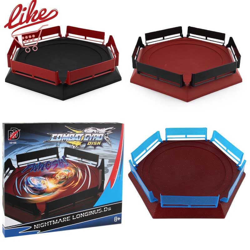 33cm hexagon Shape Hard PVC Beyblade Stadium Arena Batalha Placa Para Burst Kid Toys for Children Boy Birthday Gift