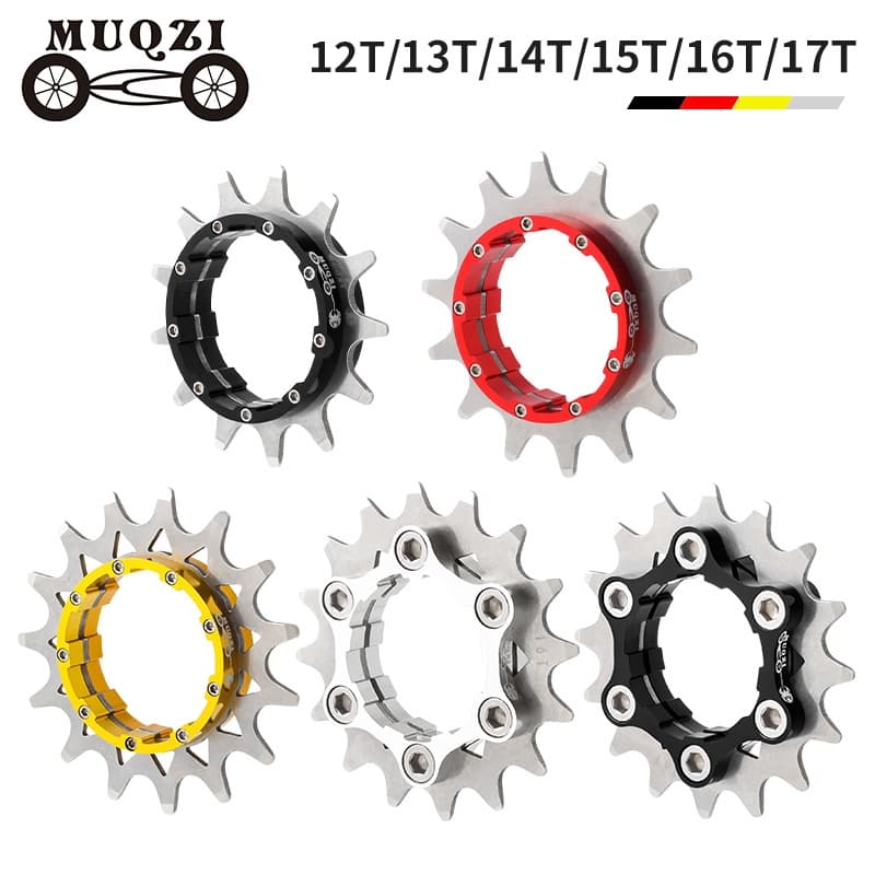 MUQZI Kit De Conversão De Velocidade Única Cassete Cog 12T 13T 14T 15T 16T 17T MTB Roda Gigante De Bicicleta De Livre