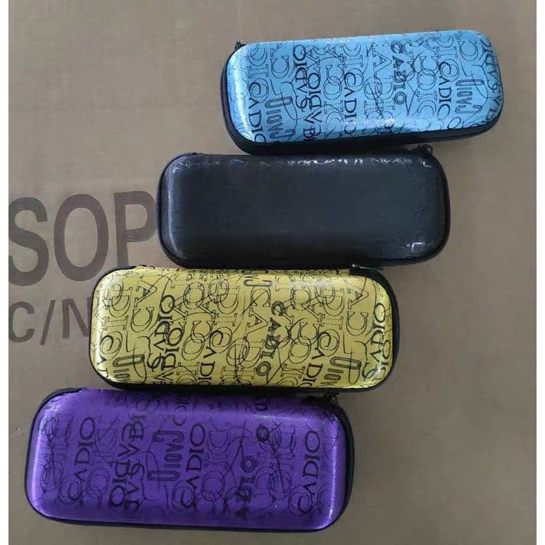 Estojo Caixa Cases Para Óculos De Grau Oculos de Sol Com Ziper Diversas Cores