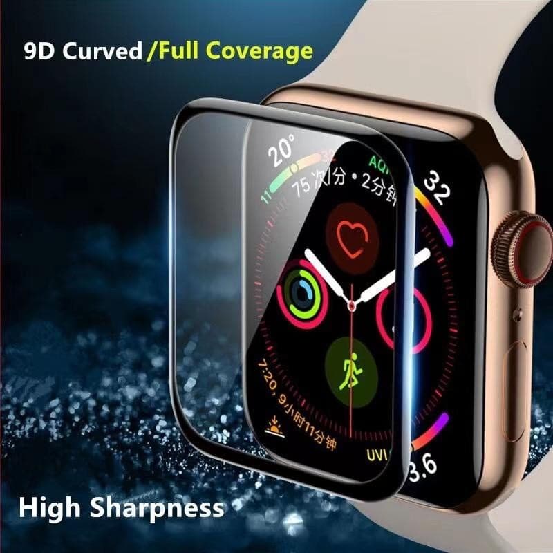 Película De Gel 3D-/9D Relógio Apple Watch 38mm 40mm 41mm 42mm 44mm 45MM 49mm F8 F9 X6 X7 IWO