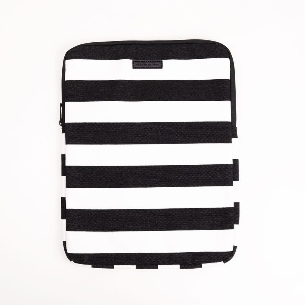 Capa de notebook 15 canvas listrada - Imaginarium