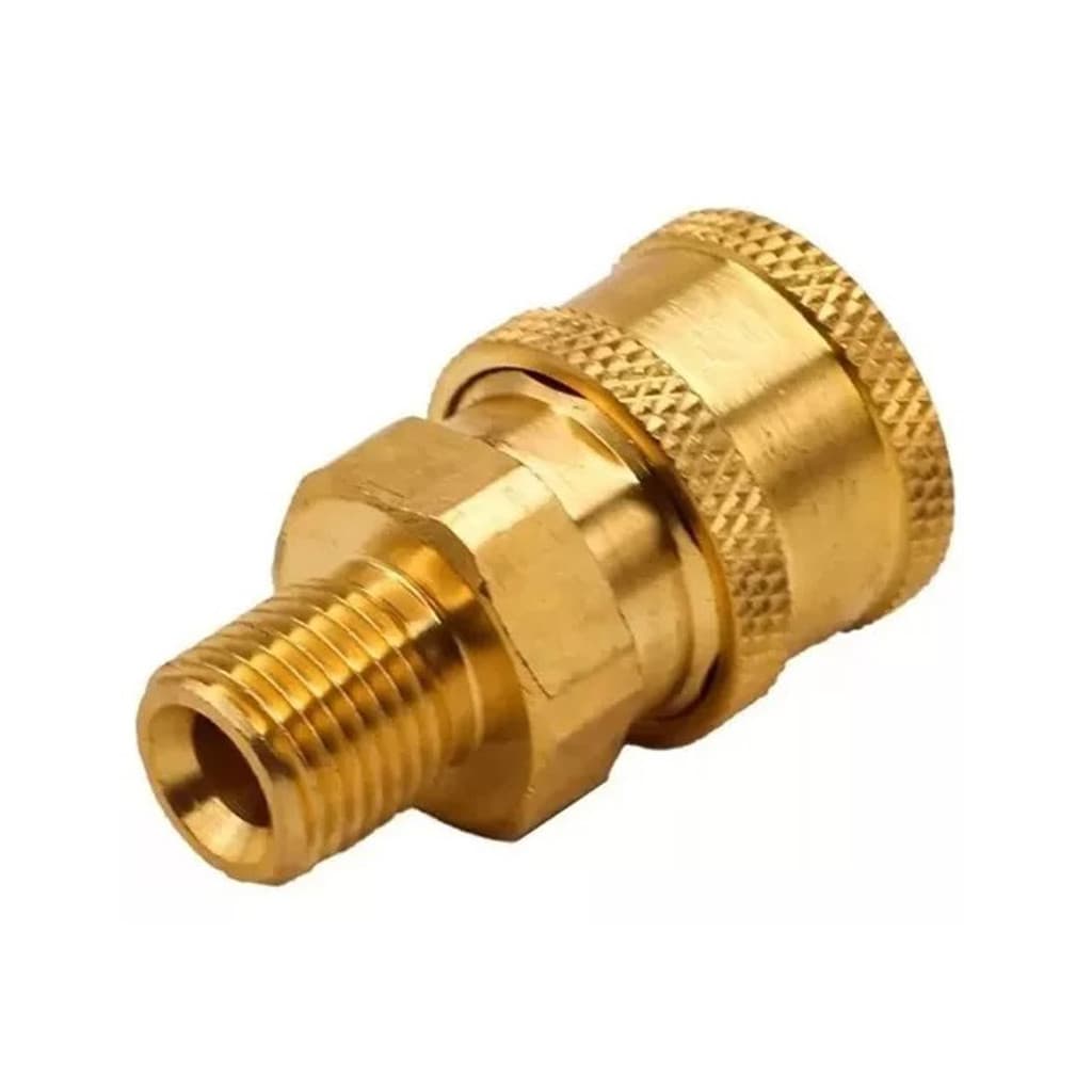 Engate Rápido Adaptador 1/4 Dourado Detailer