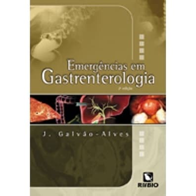 Livro Emergências em Gastrenterologia - Guia de Urgências Abdominais (Novo, Lacrado)