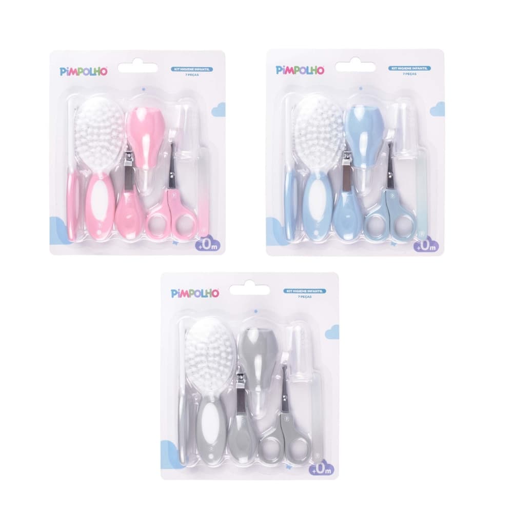 Kit Higiene para Bebês Pimpolho 7 peças