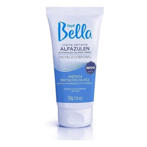 Depil Bella Creme Calmante Alfazulen Facial E Corporal 50g
