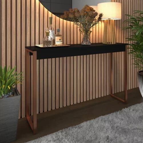 Aparador midas Buffet Multiuso Moderno Cantinho do Café Sala Cozinha Recepção Balcão Wood 90x30