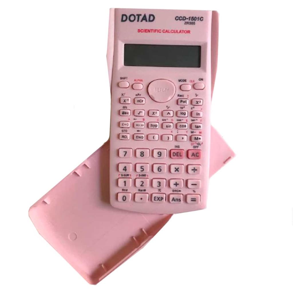 Calculadora Científica 240 Funções 10+2 Dígitos Colorida com Capa