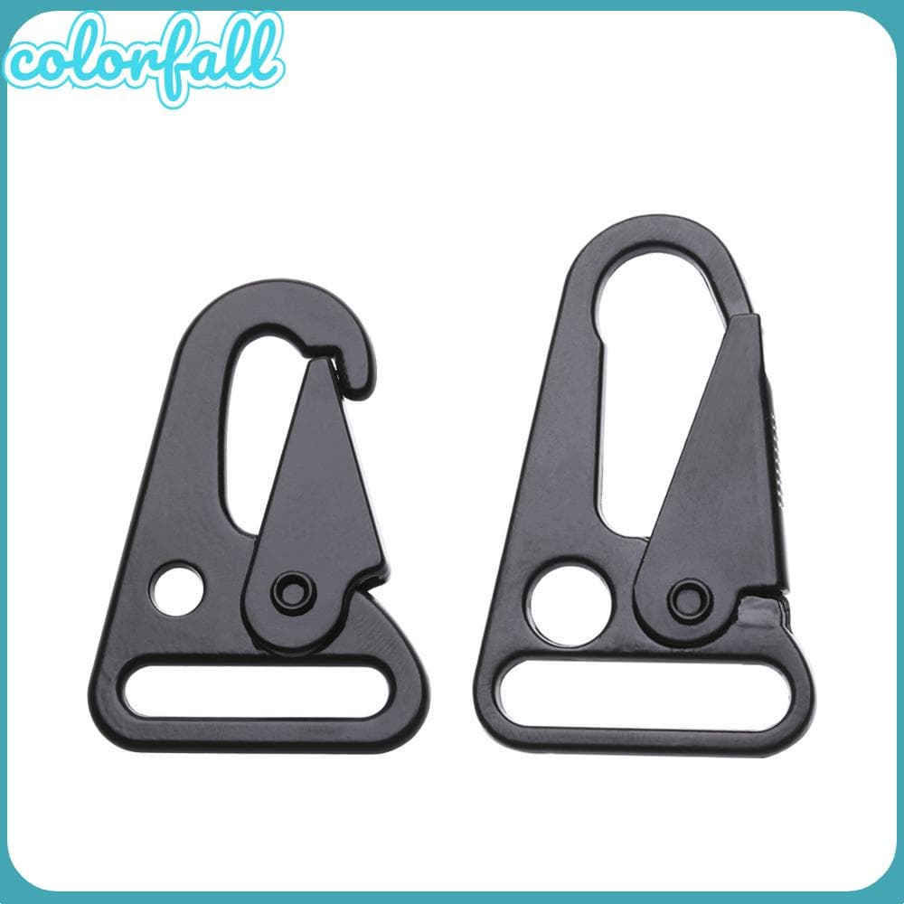 COLORFALLC 1/2/5pcs Mosquetão De Zinco Liga Para Camping Caminhada Acessórios O Exterior Clip De Cinto