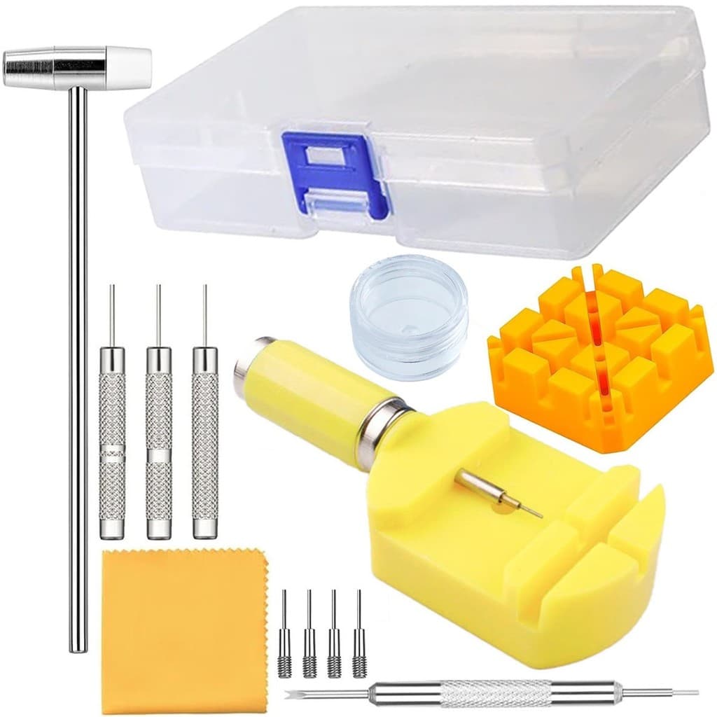 KIT RELOJOEIRO FERRAMENTAS MANUTENÇÃO REPAROS DE RELÓGIOS