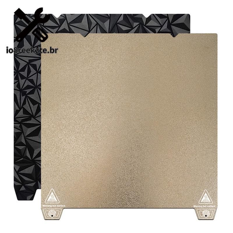 Impressão De Placas De Chapas De Aço Com Mola De Leito Quente 3D Acessórios Para Impressora PEI + PEO 235mmx235mm Ender-3 S1/End-5 K1Pei Aquecido Peças 3D
