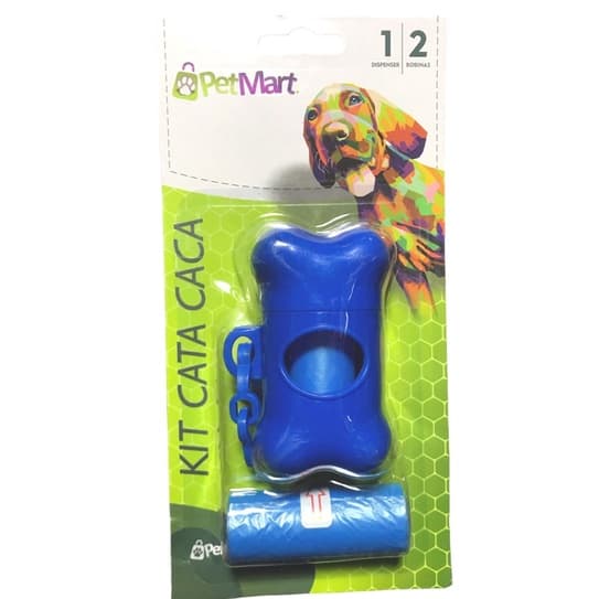 Kit Higienico Passeio COLETOR E REFIL Pet Mart Completo