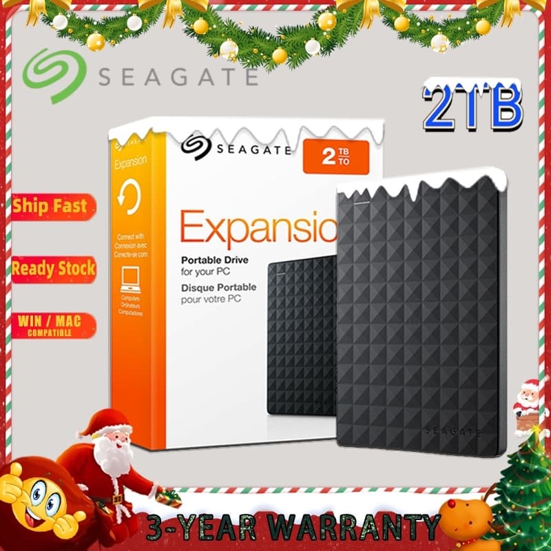 [Original💯]Seagate - 4TB Disco Rígido Externo HD⚡️ 1TB 2TB 4TB ⚡️ USB 3.0 Estendido