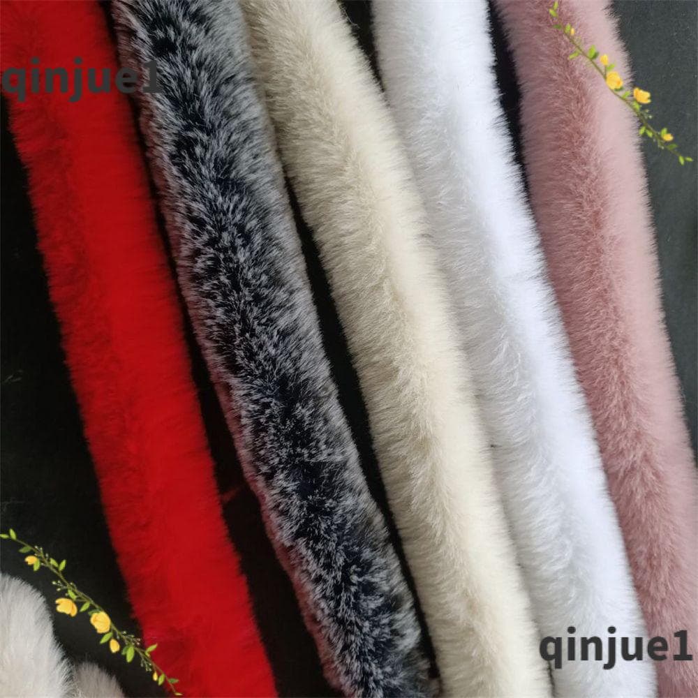 QINJUE Fita De Corte De Colarinho De Pelúcia 100cm